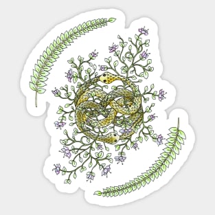 Neverending Story Inspired Auryn Garden Sticker